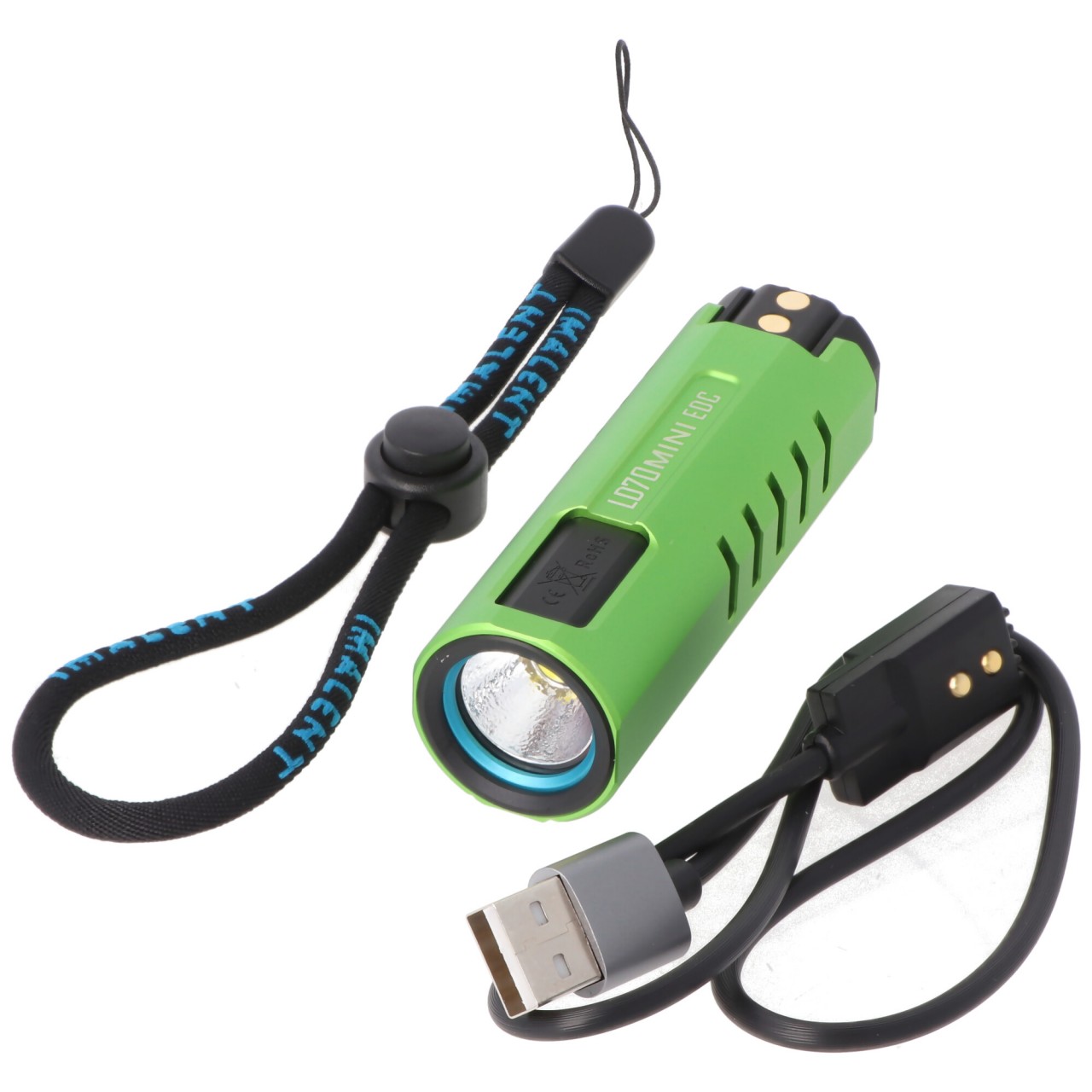 Imalent LD70 Mini EDC LED-Taschenlampe hellgrün mit 4000 Lumen, Leuchtweite max. 203 Meter Imalent LD70 Mini EDC LED-Taschenlampe hellgrün mit 4000 Lumen, Leuchtweite max. 203 Meter von IMALENT