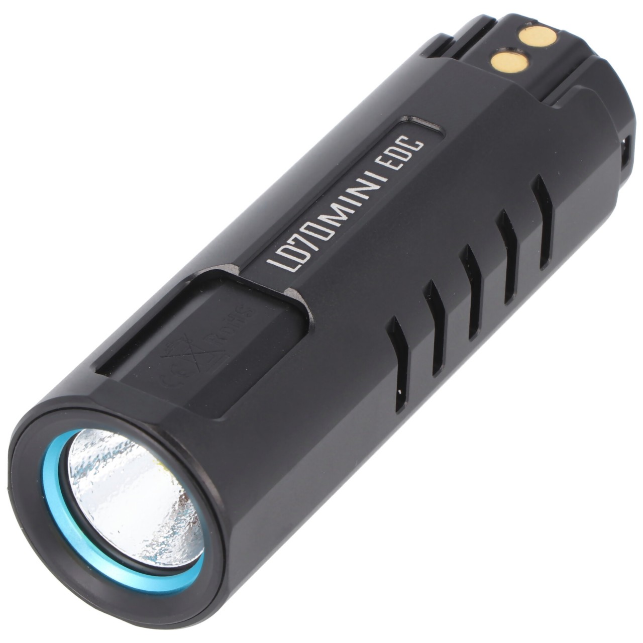 Imalent LD70 Mini EDC LED-Taschenlampe schwarz mit 4000 Lumen, Leuchtweite max. 203 Meter Imalent LD70 Mini EDC LED-Taschenlampe schwarz mit 4000 Lumen, Leuchtweite max. 203 Meter von IMALENT