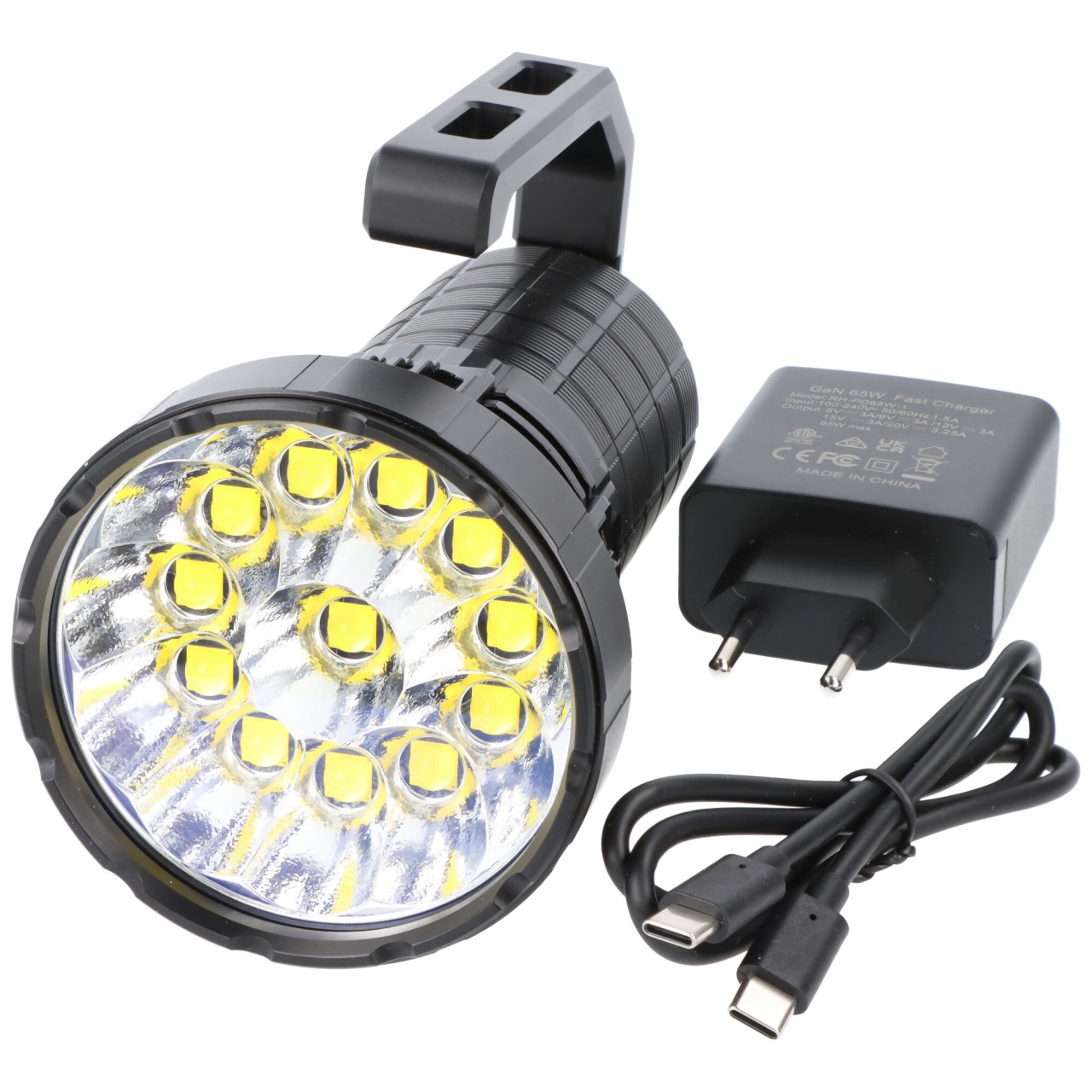 Imalent MS12 Mini C LED-Taschenlampe mit 65.000 Lumen, 1.036 Meter Leuchtweite, warmweiß, drei Lüfter, mit Haltegriff Imalent MS12 Mini C LED-Taschenlampe mit 65.000 Lumen, 1.036 Meter Leuchtweite, warmweiß, drei Lüfter, mit Haltegriff von IMALENT