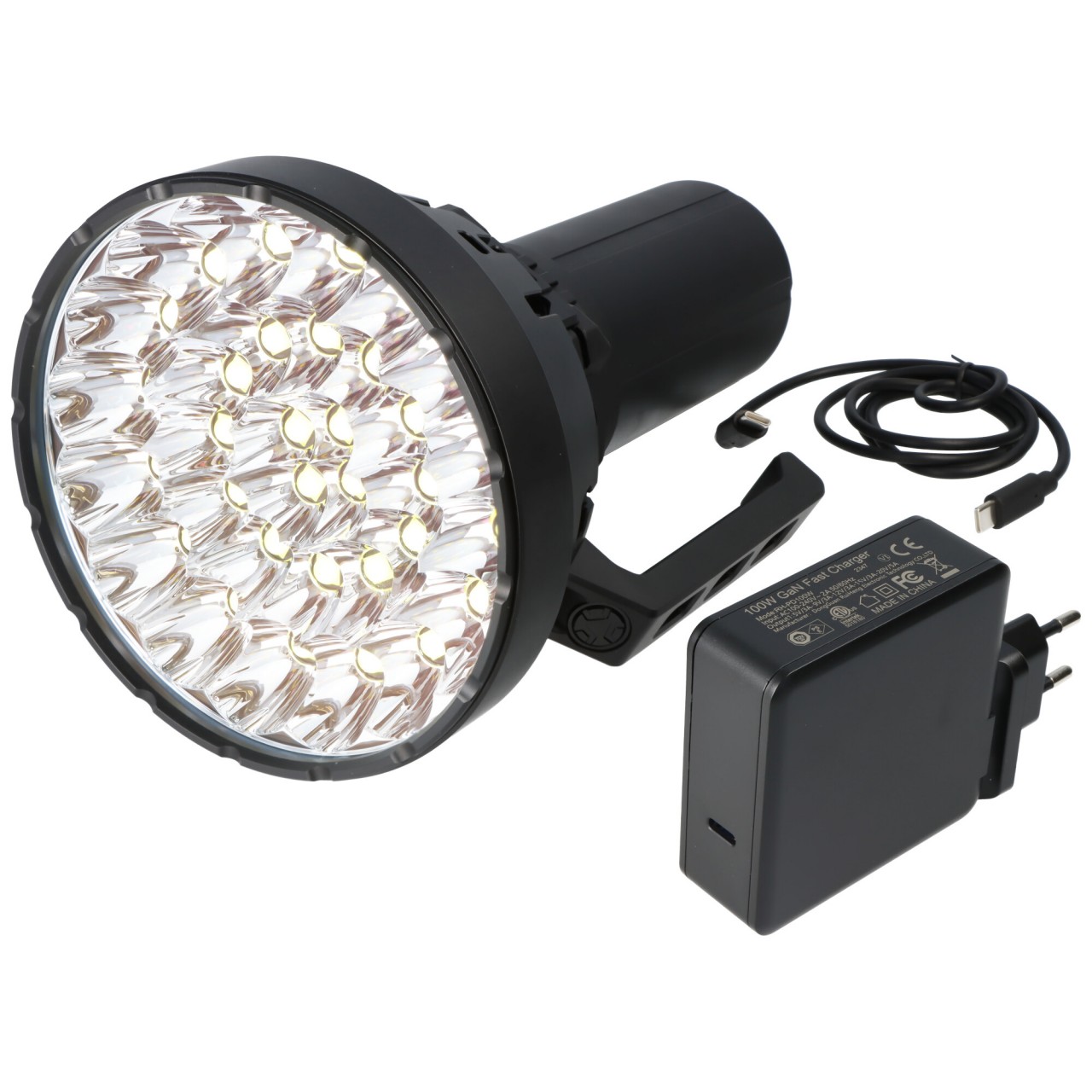 Imalent MS32 LED Taschenlampe mit 200.000 Lumen, 1.618 Meter Leuchtweite, 32 Stück CREE XHP70.2, mit neuem Kühlsystem, inkl. Li-Ion Akkupack Imalent MS32 LED Taschenlampe mit 200.000 Lumen, 1.618 Meter Leuchtweite, 32 Stück CREE XHP70.2, mit neuem Kühlsystem, inkl. Li-Ion Akkupack von IMALENT