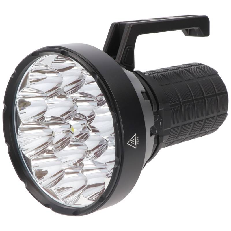 Imalent SR16 LED-Taschenlampe mit 16 Cree XHP 50.3 LEDs Li-Ion Akkupack 4000mAh 55.000 Lumen von IMALENT