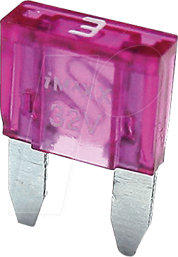 IMAXX F7003 - KFZ-Sicherung, miniOTO, 3 A, violett von IMAXX