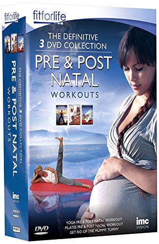 Pre & Post Natal Workout 3 DVD Box Set - Yoga, Pilates & How to Get Rid of the Mummy Tummy - Fit for Life Series von IMC Vision