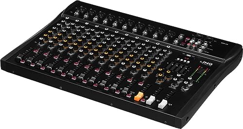 IMG 200100 STAGELINE MXR-120, 12-Kanal Audio-Mischpult mit integriertem MP3-Player und Bluetooth-Empfänger, Audio-Console mit 10 Mono-Eingangskanälen mit Gainregler, Mix-Pult in Schwarz IMG 200100 STAGELINE MXR-120, 12-Kanal Audio-Mischpult mit integriertem MP3-Player und Bluetooth-Empfänger, Audio-Console mit 10 Mono-Eingangskanälen mit Gainregler, Mix-Pult in Schwarz von IMG