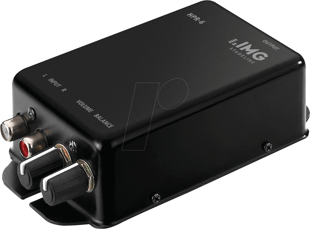 IMG HPR-6 - Leistungsfähiger Stereo-Kopfhörerverstärker von IMG STAGELINE