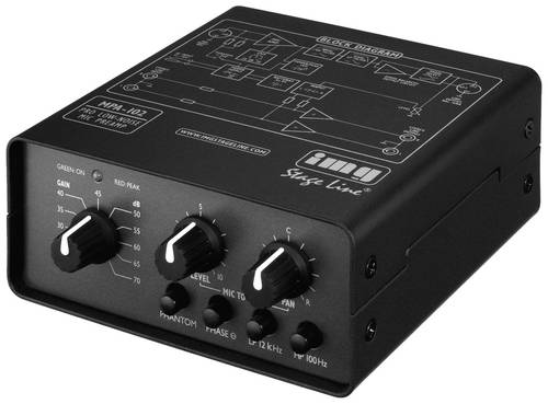 IMG STAGELINE MPA-102 1-Kanal Mikrofon Vorverstärker von IMG STAGELINE