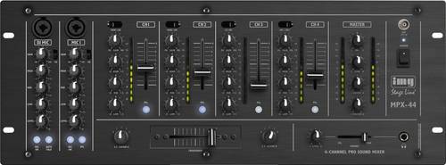 IMG STAGELINE MPX-44/SW DJ Mixer von IMG STAGELINE