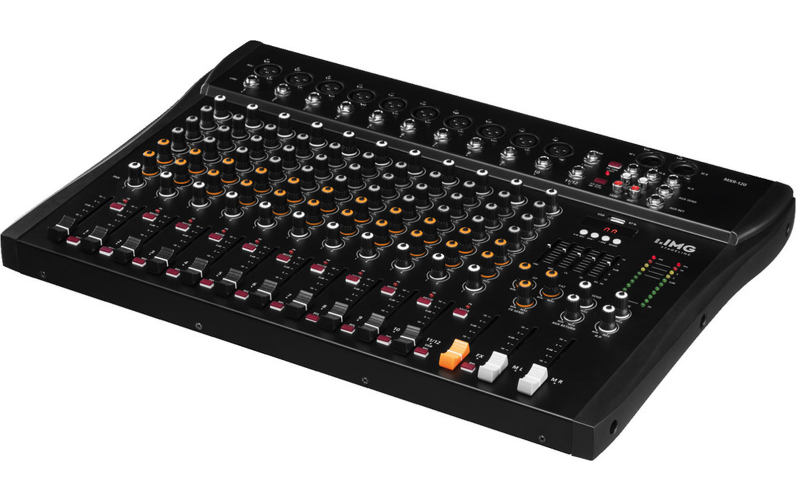 IMG Stageline MXR-120 12-Kanal Audio Mischpult IMG Stageline MXR-120 12-Kanal Audio Mischpult von IMG Stageline