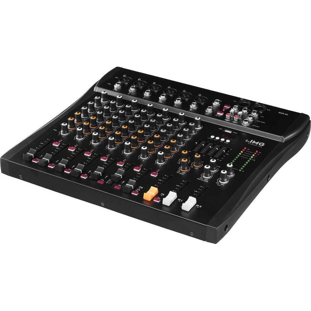 IMG Stageline MXR-80 Analogue Mixer with USB IMG Stageline MXR-80 Analogue Mixer with USB von IMG Stageline