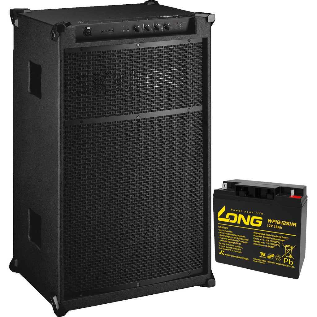 IMG Stageline SKYROCK Accubox Portable Battery-Powered Speaker with Spare Battery Pack IMG Stageline SKYROCK Accubox Portable Battery-Powered Speaker with Spare Battery Pack von IMG Stageline