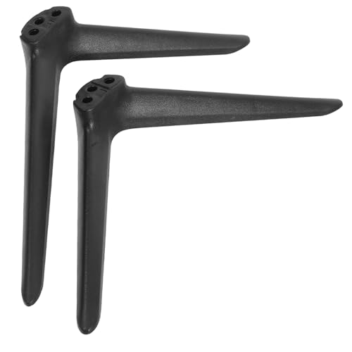 IMIKEYA 1 Paar TV-Basis Fernseher Monitorständer für Schreibtische TV -Monitorhalterung Montagegeräte für Monitore schwere Regalhalterung TV -Stand Mount TV-Sockelfüße Plastik Schwarz IMIKEYA 1 Paar TV-Basis Fernseher Monitorständer für Schreibtische TV -Monitorhalterung Montagegeräte für Monitore schwere Regalhalterung TV -Stand Mount TV-Sockelfüße Plastik Schwarz von IMIKEYA