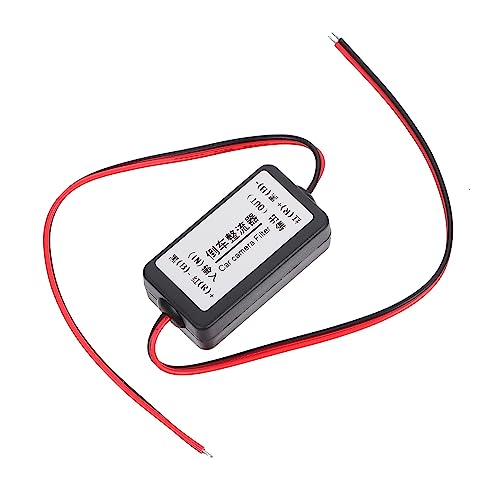 IMIKEYA 12V Kompakter Dc Gleichrichter mit Kondensatorfilter für Rückfahrkameras Einfache Installation für Stabile Fahrzeugkamera Stromversorgung zur Vermeidung von Bildausfällen IMIKEYA 12V Kompakter Dc Gleichrichter mit Kondensatorfilter für Rückfahrkameras Einfache Installation für Stabile Fahrzeugkamera Stromversorgung zur Vermeidung von Bildausfällen von IMIKEYA