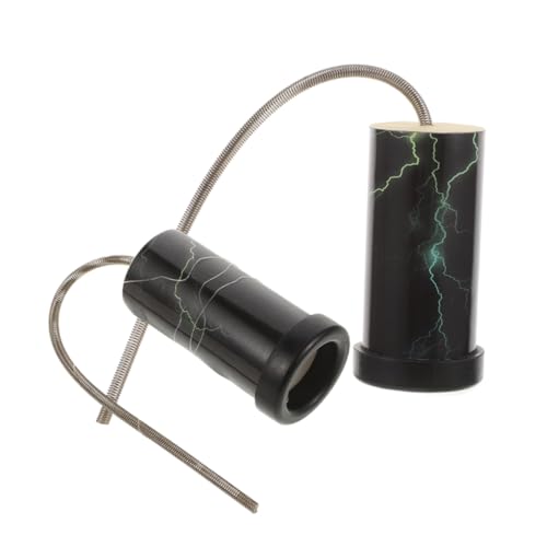 IMIKEYA 2 Stück Donnertrommel musikspielzeug Stöhnen Rohr Kick-Drum-Mikrofon seltsame Instrumente Stöhnrohr groß Schlaginstrumente Donnermacherröhre Tongenerator und Sondenset remo Holz von IMIKEYA