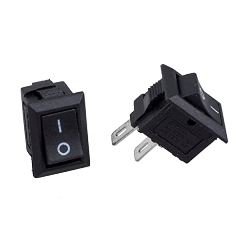IMIKEYA 250V Poliger Bootswippschalter Mini Off Wippschalter für Haushaltsgeräte Hohe für Langlebigen Einsatz für Wasserspender Kaffeekanne von IMIKEYA