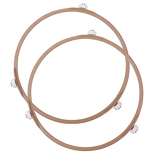 IMIKEYA 2St Ständer für Mikrowellenherde Mikrowellen-Stützring Mikrowellen-Drehtellerrolle mikrowelle halterung microwellenhalterrung Radring für Glasplatten Halterung für Glasplatten IMIKEYA 2St Ständer für Mikrowellenherde Mikrowellen-Stützring Mikrowellen-Drehtellerrolle mikrowelle halterung microwellenhalterrung Radring für Glasplatten Halterung für Glasplatten von IMIKEYA
