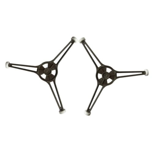 IMIKEYA 2St Ständer für Mikrowellenherde Paletten aus Kunststoff Serviertablett aus Glas Stativ Mikrowellen-Drehtellerhalterung Mikrowellen-Basiswalze Universal- Zubehör von IMIKEYA