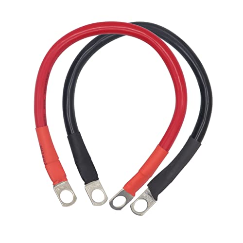 IMIKEYA 2Stücke Mm² Autobatteriekabel Rotes Plus und Braunes Minus Kabel mit Kabelschuhen und Schrumpfschlauch für Sichere Batterieverbindungen Fahrzeugen IMIKEYA 2Stücke Mm² Autobatteriekabel Rotes Plus und Braunes Minus Kabel mit Kabelschuhen und Schrumpfschlauch für Sichere Batterieverbindungen Fahrzeugen von IMIKEYA