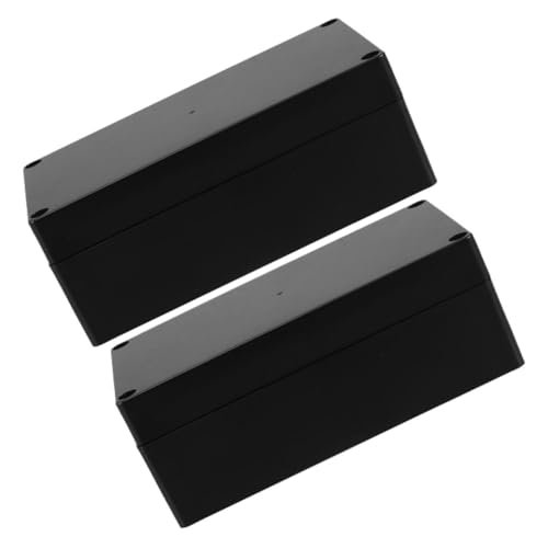 IMIKEYA 2pcs Schwarzer Wasserdichtes Stromkasten Für Elektroniksicherheitsüberwachung Outdoor Switch Box Electrical Box Plastic Junction Box IMIKEYA 2pcs Schwarzer Wasserdichtes Stromkasten Für Elektroniksicherheitsüberwachung Outdoor Switch Box Electrical Box Plastic Junction Box von IMIKEYA