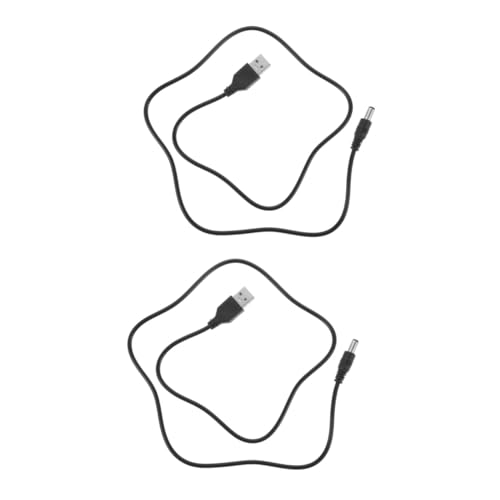 IMIKEYA 2st Ladekabel Für Den Mülleimer Usb-zu-dc-ladekabel Usb-ladekabel Netzkabel Für Mülleimer Usb-zu-dc-adapter Usb-zu-dc-kabel Dc-buchse-ladekabel Ersatz-ladekabel Plastik von IMIKEYA