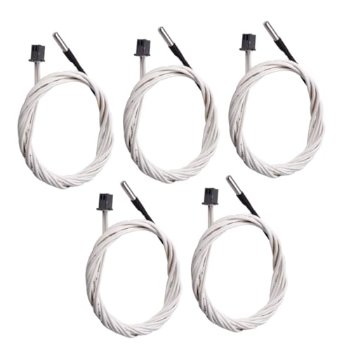 IMIKEYA 5Stücke Ntck Thermistor Sensor Hochtemperatur Thermistor bis Installieren für Hot End Teile Präzise Temperaturmessung Lange IMIKEYA 5Stücke Ntck Thermistor Sensor Hochtemperatur Thermistor bis Installieren für Hot End Teile Präzise Temperaturmessung Lange von IMIKEYA