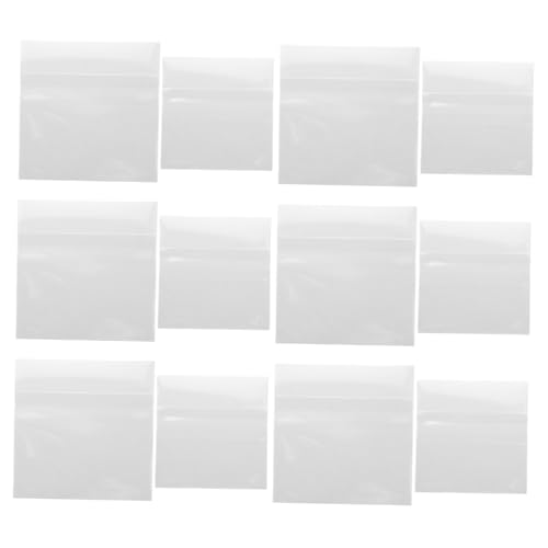 IMIKEYA 80 Stück Selbstverschließende Beutel, Hochtransparente Selbstklebende Schutzfolie, Geeignet Für Ausweishalter, Anstecknadeln Und Broschen, Selbstklebendes Design, Ideal Zur von IMIKEYA