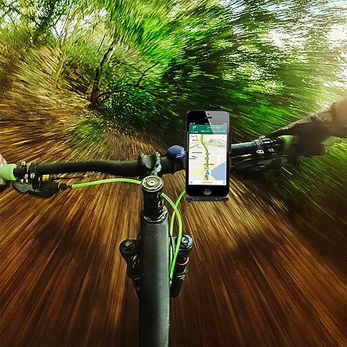IMIKEYA Fahrrad Telefonhalterung Stabiler Lenkerhalter für Sicherer Halt für Mountainbike und Gravelbike Shake Design Langlebiges Material von IMIKEYA