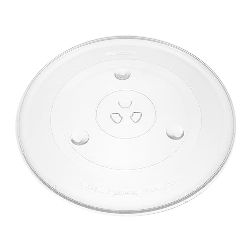 IMIKEYA Mikrowellen-drehteller Aus Glas Einkerbungen An Der Ofenplatte für Eine Sichere Unterstützung in Der Mitte Hitzebeständig IMIKEYA Mikrowellen-drehteller Aus Glas Einkerbungen An Der Ofenplatte für Eine Sichere Unterstützung in Der Mitte Hitzebeständig von IMIKEYA
