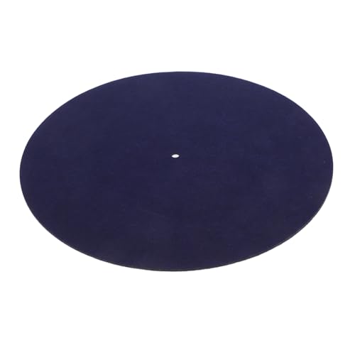 IMIKEYA Rekordmatte Schallplattenmatte für Phonographen Plattenunterlage aus Filz Vinyl-Slipmat Filzmatte Filz-Slipmat Zubehör für Plattenspieler Vinylmatte gefühlt Navy IMIKEYA Rekordmatte Schallplattenmatte für Phonographen Plattenunterlage aus Filz Vinyl-Slipmat Filzmatte Filz-Slipmat Zubehör für Plattenspieler Vinylmatte gefühlt Navy von IMIKEYA