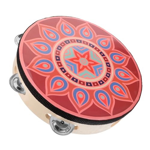 IMIKEYA Tambourin Tamburine für kleines Tamburin Rosa Handtrommel handgehaltenes Tamburin Musikinstrumente für Kleinkinder Musikalisches Tamburin Rostfreier Stahl IMIKEYA Tambourin Tamburine für kleines Tamburin Rosa Handtrommel handgehaltenes Tamburin Musikinstrumente für Kleinkinder Musikalisches Tamburin Rostfreier Stahl von IMIKEYA