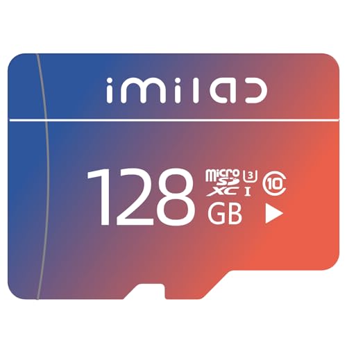 IMILAB 128GB microSDXC UHS-I Memory Card, U3, A2, V30, Class 10, Micro SD Card Compatible with IMILAB Security Camera von IMILAB