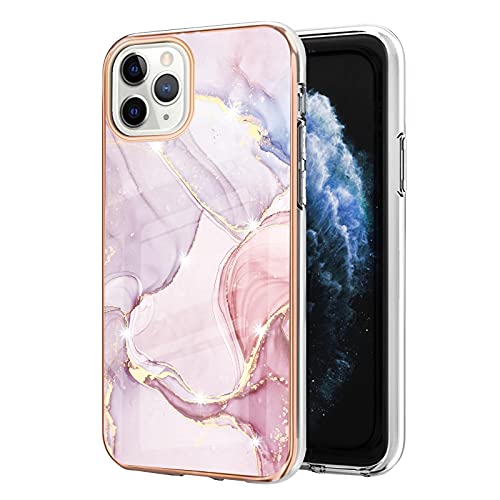 IMIRST Basic Case kompatibel mit iPhone 11 Pro Max IMD Weiches TPU Silikon Bumper Matt Marmor Kratzfest Slim Schutzhülle Handyhülle Rückabdeckung für Apple iPhone 11 Pro Max, YBI Roségold IMIRST Basic Case kompatibel mit iPhone 11 Pro Max IMD Weiches TPU Silikon Bumper Matt Marmor Kratzfest Slim Schutzhülle Handyhülle Rückabdeckung für Apple iPhone 11 Pro Max, YBI Roségold von IMIRST