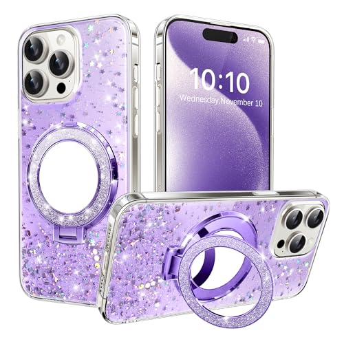 IMIRST Glitzer-Schutzhülle für Samsung A25 5G, glitzernd, weich, tropfbeschichtet, Kosmetikspiegel, mit großem Ringhalter, Ständer, für Mädchen, Damen, Farbverlauf, Handyhülle für Samsung Galaxy A25 IMIRST Glitzer-Schutzhülle für Samsung A25 5G, glitzernd, weich, tropfbeschichtet, Kosmetikspiegel, mit großem Ringhalter, Ständer, für Mädchen, Damen, Farbverlauf, Handyhülle für Samsung Galaxy A25 von IMIRST
