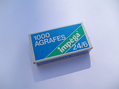 6 x 1000 Heftklammern Impega 24 – 6 von IMPEGA