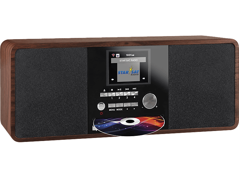 IMPERIAL DABMAN I200CD Internetradio, Digital, DAB, DAB+, FM, Internet Radio, Braun von IMPERIAL