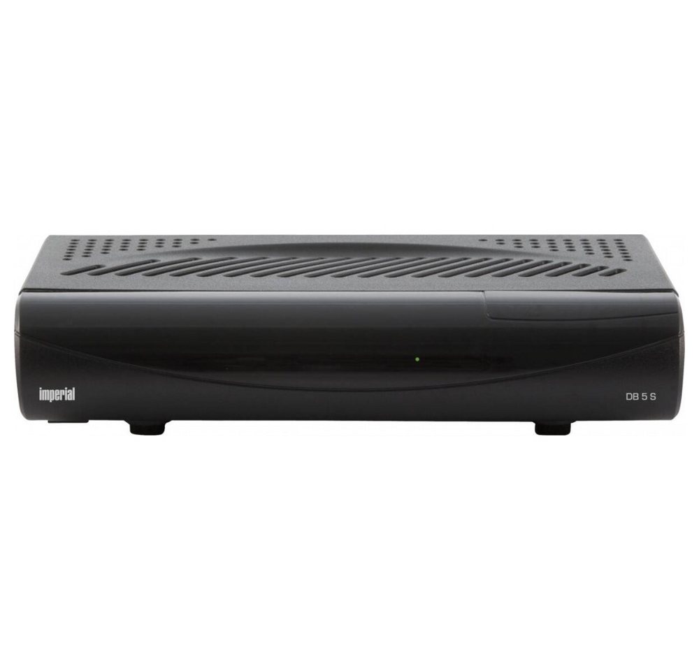 IMPERIAL Imperial DB 5 S Schwarz Set-Top-Box. Satellitenreceiver (DVB-S, DVB-S2, Kompakte Set-Top-Box mit mehrsprachigem OSD) von IMPERIAL