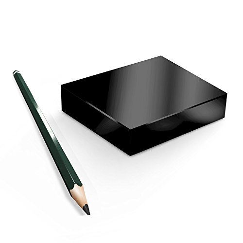 BlackEdition Neodym Magnete Quader N45 SCHWARZ, Black:111x89x19.5mm N45 800kg 1St. von IMPLOTEX