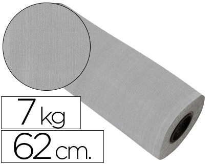 Fantasia-Kraftpapier Havana Frech Silber Spule 62 cm 7 kg von IMPRESMA