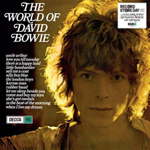 The World of David Bowie (RSD 2019, Ltd Heavyweight Blue Vinyl) [Vinyl LP] von IMS-DECCA
