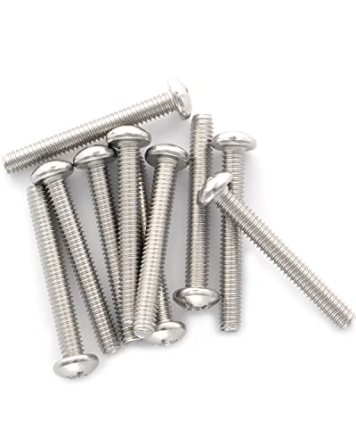 IMScrews # 8-32 x 1-1/4 Zoll Phillips-Pfannenkopf-Maschinenschrauben, 304 Edelstahlschrauben, 50er-Pack IMScrews # 8-32 x 1-1/4 Zoll Phillips-Pfannenkopf-Maschinenschrauben, 304 Edelstahlschrauben, 50er-Pack von IMSCREWS
