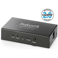 inakustik Premium HDMI Splitter 1 > 2 von IN-AKUSTIK