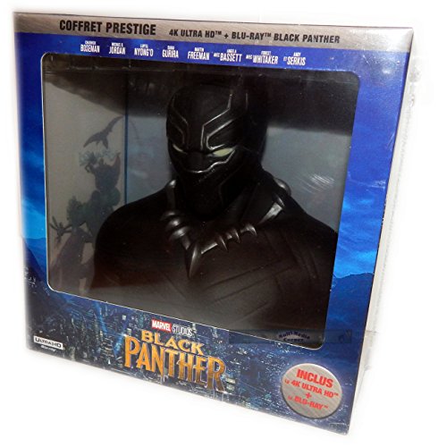 Black Panther [4K UHD+Blu-Ray] limited Edition Büste, Import, Deutscher Ton von IN-FR