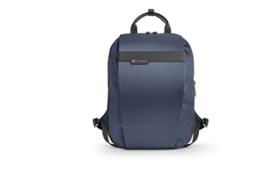 JOB Ovaler Rucksack aus technischem Stoff, 29 x 13 x 3 cm, 9237JBL (Blau) von IN TEMPO"
