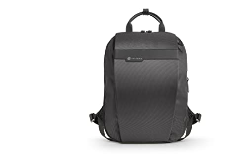 JOB Rucksack, oval, aus technischem Stoff, 29 x 13 x 3 cm, 9237JBL (Schwarz) von IN TEMPO"