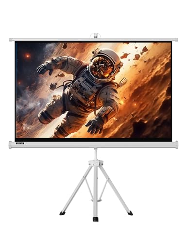 IN&VI Tragbare Leinwand Beamer 100 Zoll Format 4:3 Beamer Leinwand mit Ständer Ideal für Heimkino,Innen-/Außenfilme,Gartenparty IN&VI Tragbare Leinwand Beamer 100 Zoll Format 4:3 Beamer Leinwand mit Ständer Ideal für Heimkino,Innen-/Außenfilme,Gartenparty von IN&VI