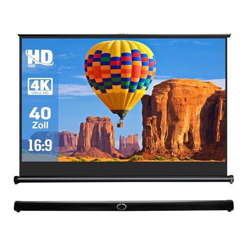 IN&VI Tragbare Leinwand Beamer 40 Zoll,Pull-Up Beamer Leinwand mit Ständer,Leinwand Beamer Outdoor für Camping,Heimkino,Schule,Treffen IN&VI Tragbare Leinwand Beamer 40 Zoll,Pull-Up Beamer Leinwand mit Ständer,Leinwand Beamer Outdoor für Camping,Heimkino,Schule,Treffen von IN&VI