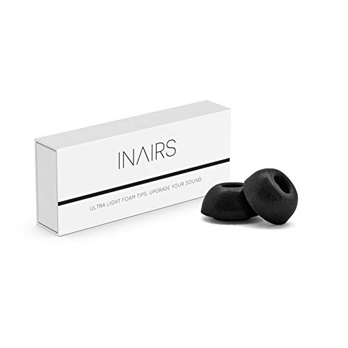 INAIRS (L) kompatibel mit AirPods Pro 2. Generation - 5 Paar Kopfhörer Aufsätze - Felsenfester Halt & intensives Klangerlebnis von INAIRS