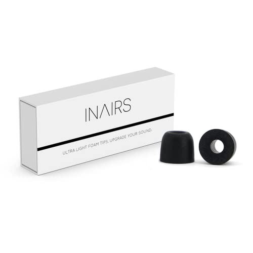 INAIRS AIR0 (L) - 5 Paar Kopfhörer Aufsätze - Felsenfester Halt beim Sport und intensives Klangerlebnis von INAIRS
