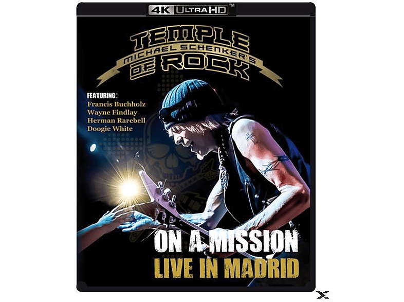 Michael Temple Of Rock Schenker's - On A Mission-Live In Madrid (4K Ultra HD Blu-ray) von INAKUSTIK