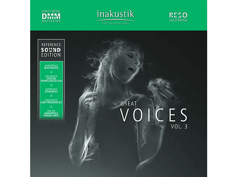 Reference Sound Edition - Great Voices,Vol.3 (2 LP) (Vinyl) von INAKUSTIK