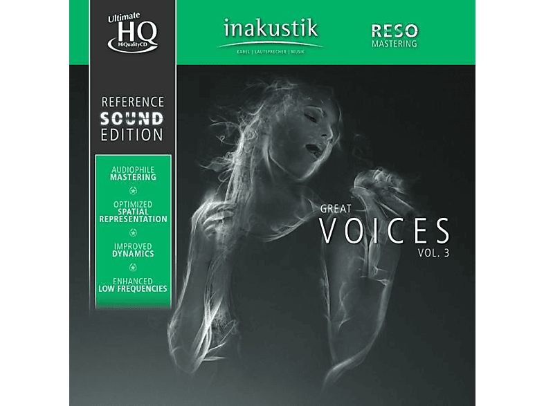Reference Sound Edition - Great Voices,Vol.3 (U-HQCD) (CD) von INAKUSTIK